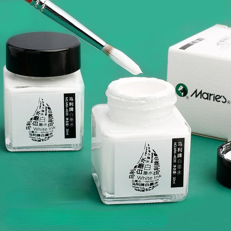 Correction Fluid White - 고광택 수채화 미술 학생용 특별한 별이