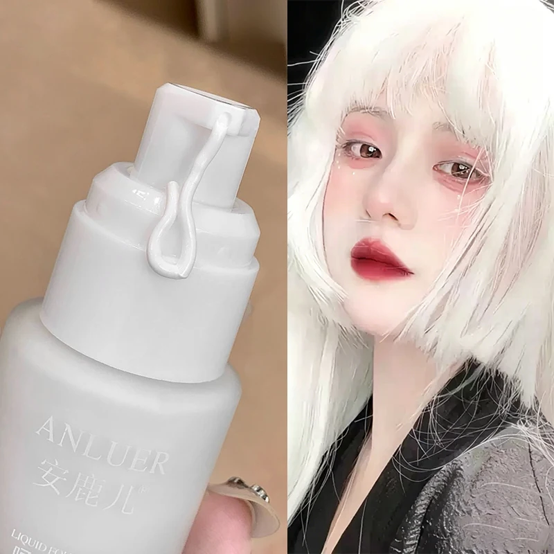 Correction Fluid White - 매트 화이트 리퀴드 파운데이션 메이크업 방수