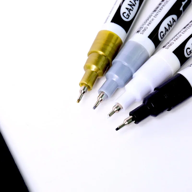 Whiteboard Marker Set - 4 개/대 오일 기반 흰색 검정색