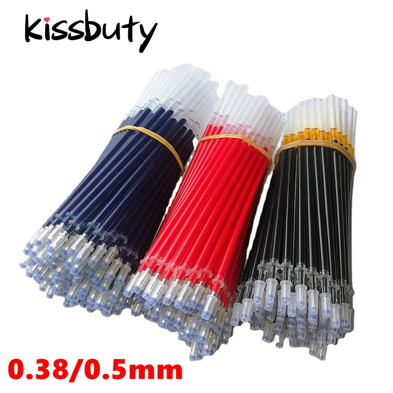 Gel Ink Pen Set - 0.38/0.5mm 젤 펜 리필 블루/블랙 잉크
