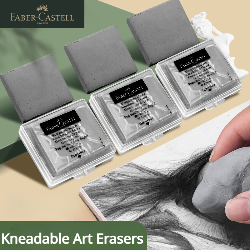 Rubber Eraser Kneaded - 1Pc Faber-Castell 드로잉 아트 교정용 반죽