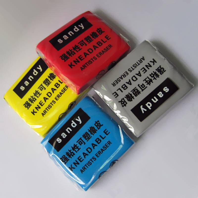 Rubber Eraser Kneaded - 반죽 가능한 고무 파스텔 스케치 드로잉