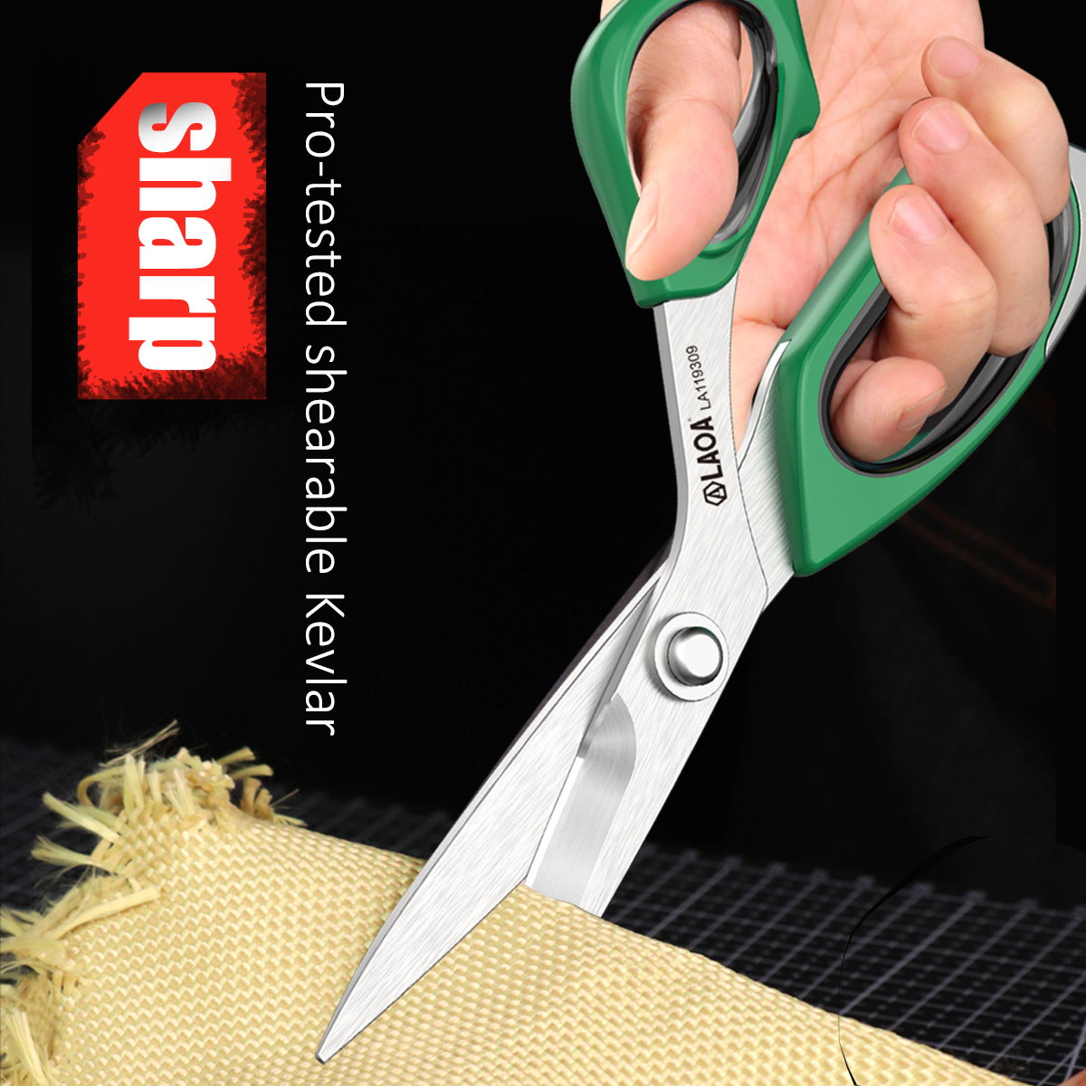 Scissors Stainless Craft - LAOA 스테인리스 스틸 다용도 가위 45