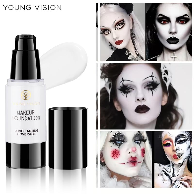 Correction Fluid White - 30ML 프레스드 퓨어 화이트 리퀴드 파운데이션