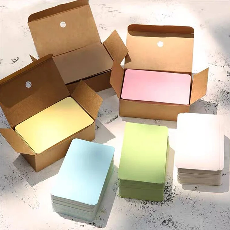 Letter Envelope Kraft - 100pcs 크래프트 종이 빈 인사말 카드