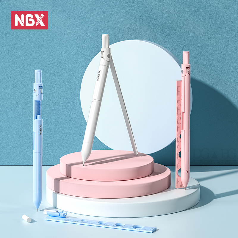 Compass Geometry Set - NBX 나침반 연필 학교 그리기 도구