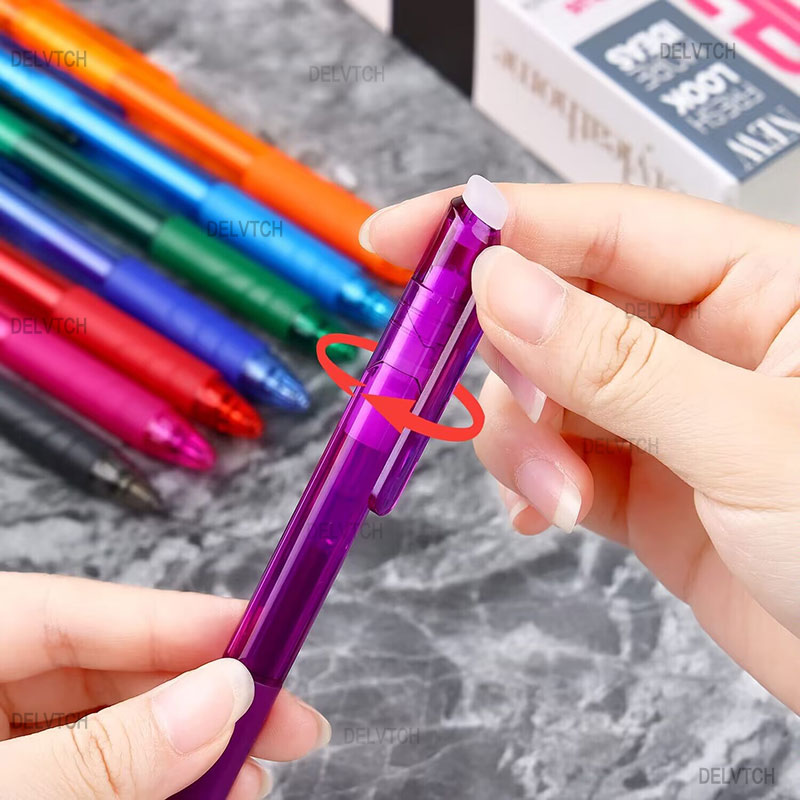 6 + 2 개/대 0.7MM 지울 수있는 젤 펜 리필  - Gel Ink Pen Set 리뷰 및 가격