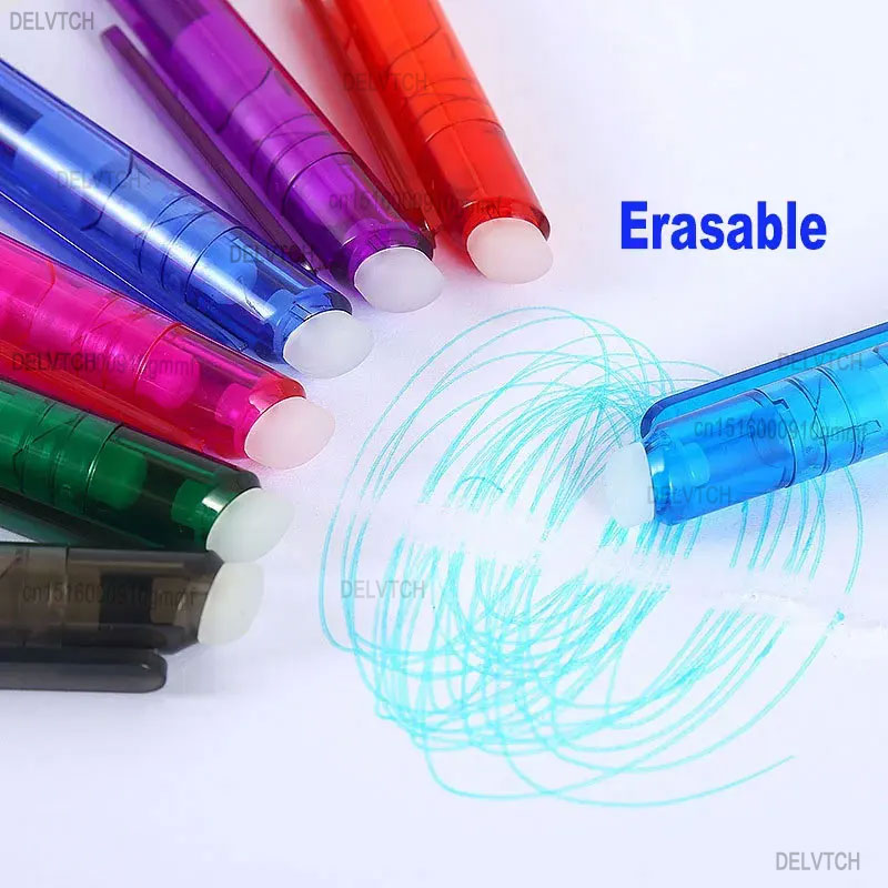 6 + 2 개/대 0.7MM 지울 수있는 젤 펜 리필  - Gel Ink Pen Set 리뷰 및 가격