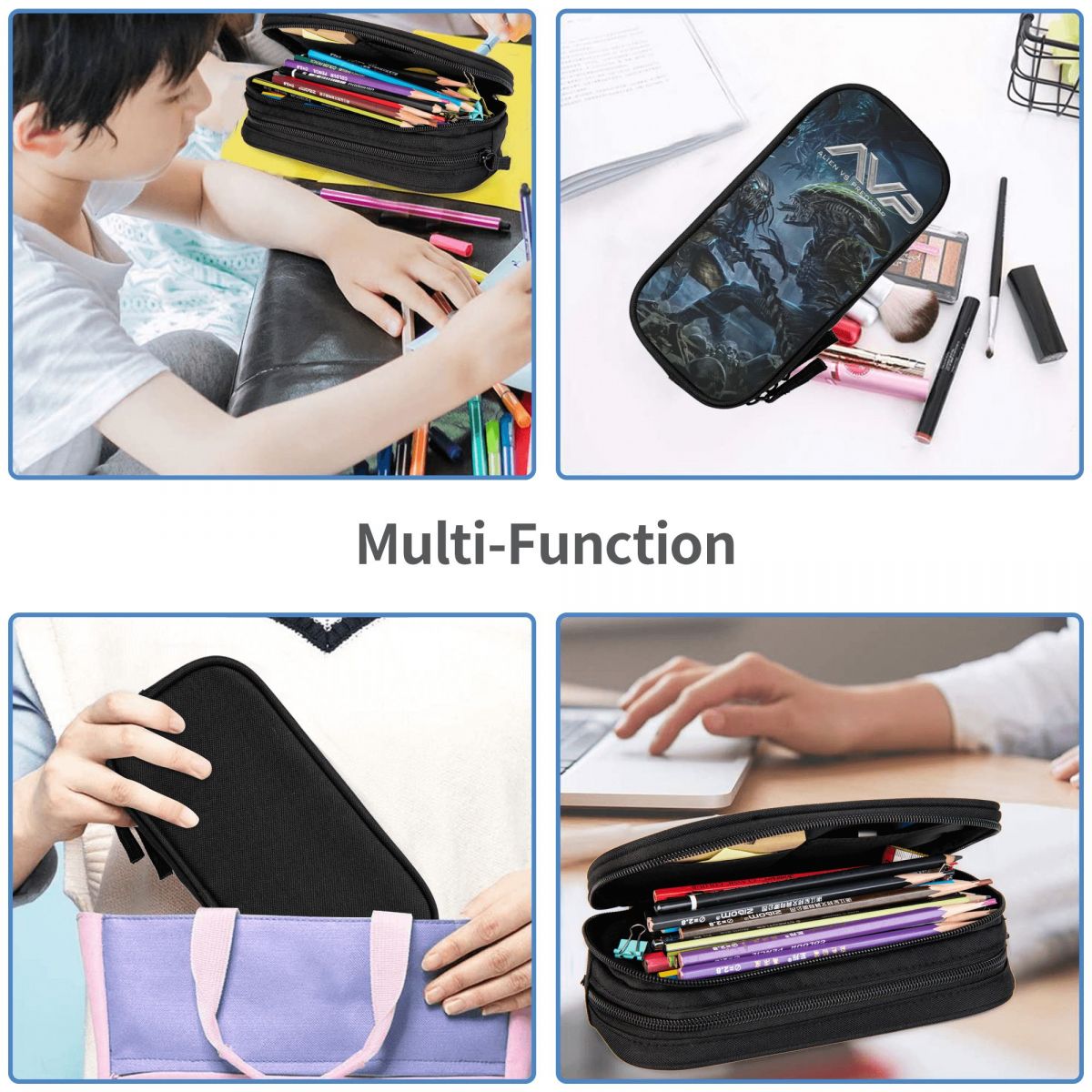 외계인 대 프레데터 게임 어린이를위한 연필 케이스 선물 - Office Supply Vs Stationery 리뷰 및 가격