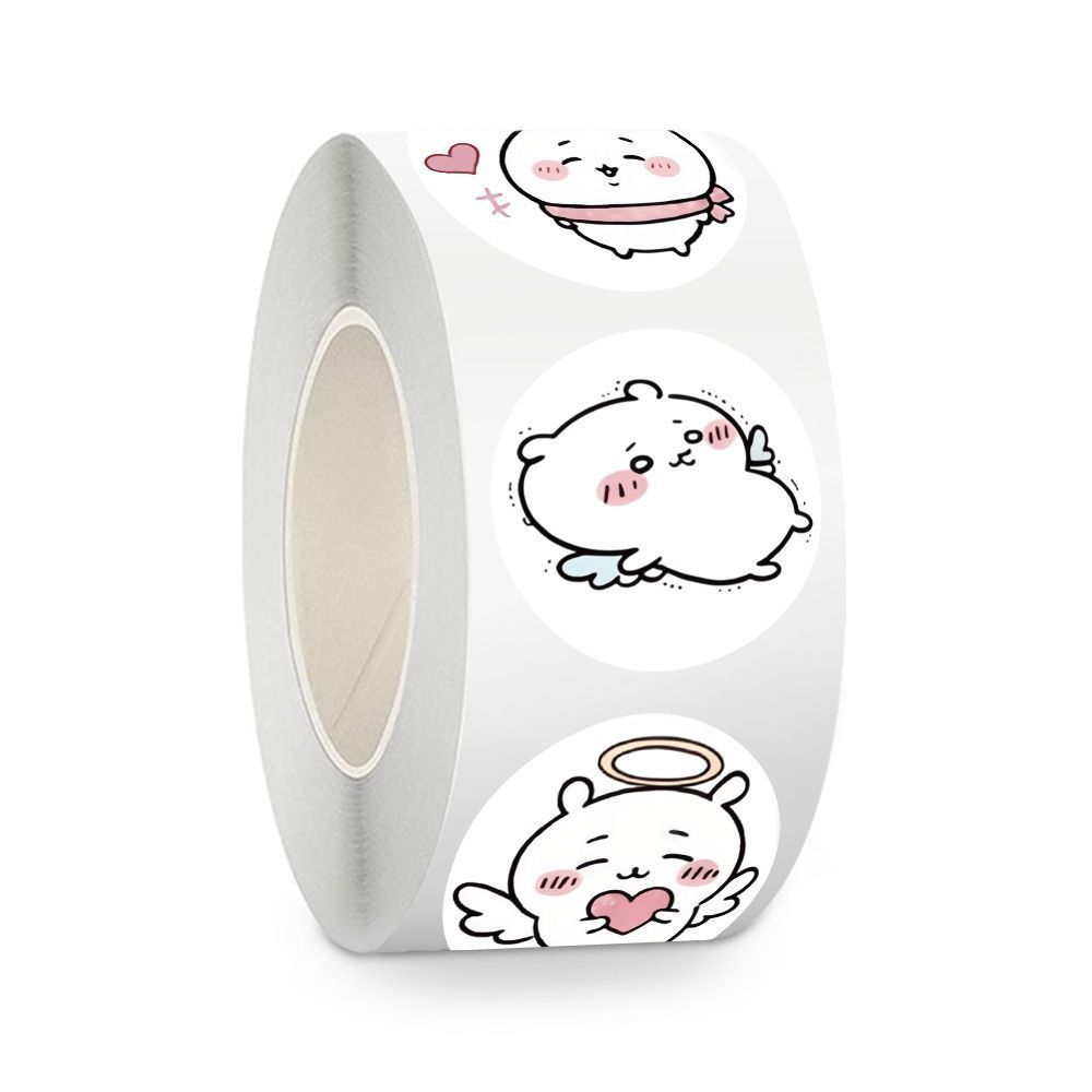 Jiyi 스티커 롤 500 Pcs Kawaii 이모티콘 - Sticker Label Roll 리뷰 및 가격