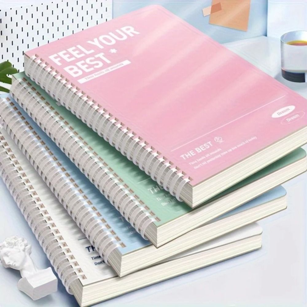 60장/책 고품질 A5 스프링 노트 천공 페이지 컬러  - Graph Paper Pad 리뷰 및 가격