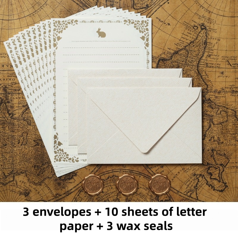 16PCS 빈티지 리넨 봉투 고급 웨딩 초대장 세트 레 - Letter Envelope Kraft 리뷰 및 가격
