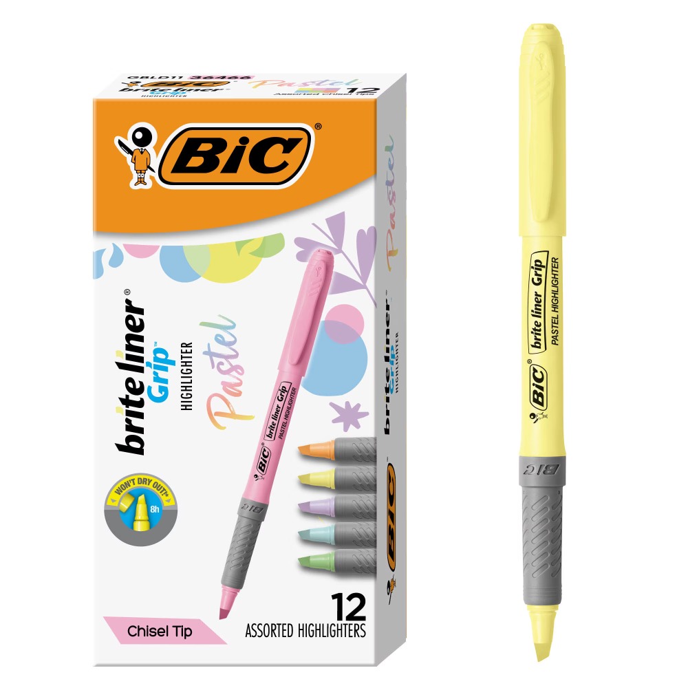 그립 파스텔 형광펜 다양한 색상 치즐팁 학용품 사무용품 - Is Stationery Office Supply 리뷰 및 가격