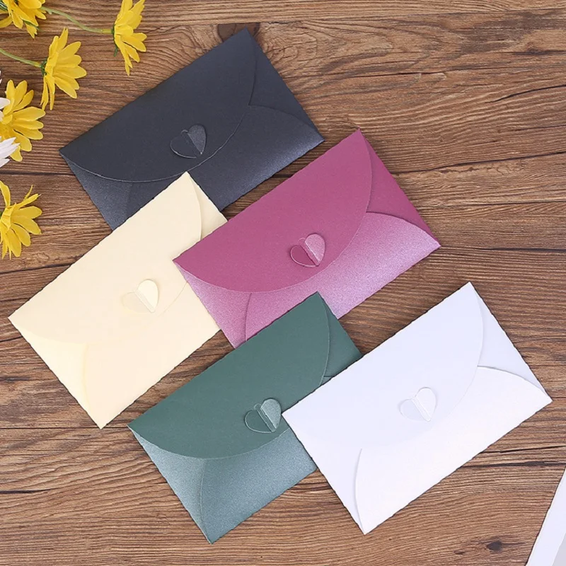 진주 빛 종이 러브 버클 봉투, 고급 봉투, 청첩장 비 - Letter Envelope Kraft 리뷰 및 가격