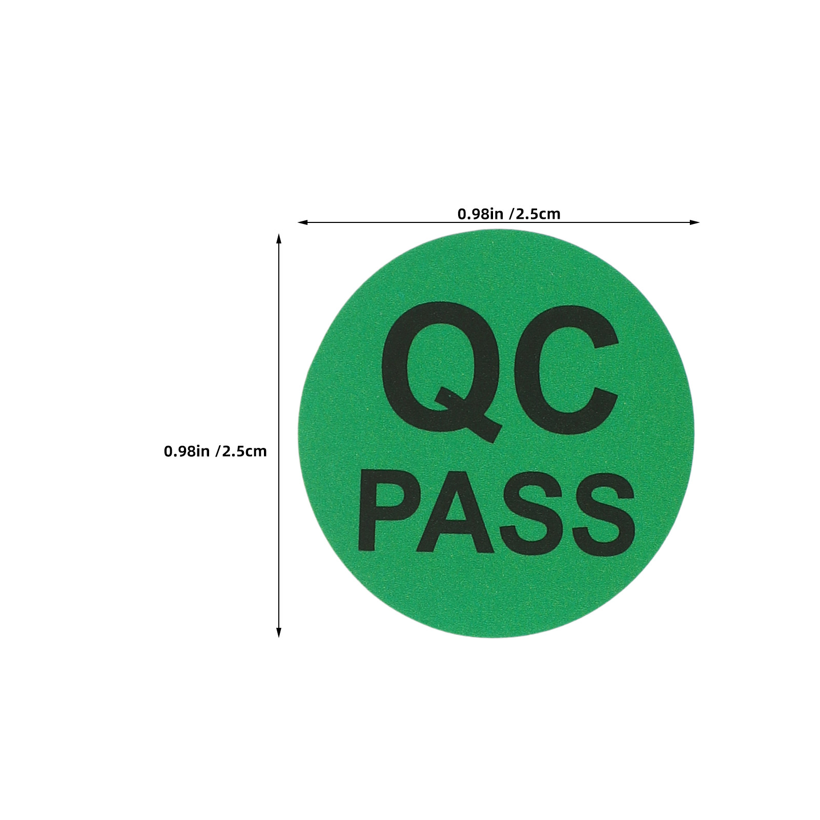 5롤 원형 접착식 QC 검사 스티커 품질 관리 라벨 자 - Sticker Label Roll 리뷰 및 가격