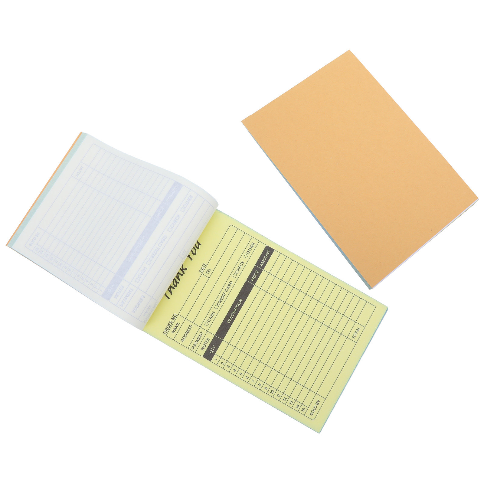 2Pcs 카본 카피 영수증 책 2부분 비즈니스 송장 영 - Carbon Copy Book 리뷰 및 가격