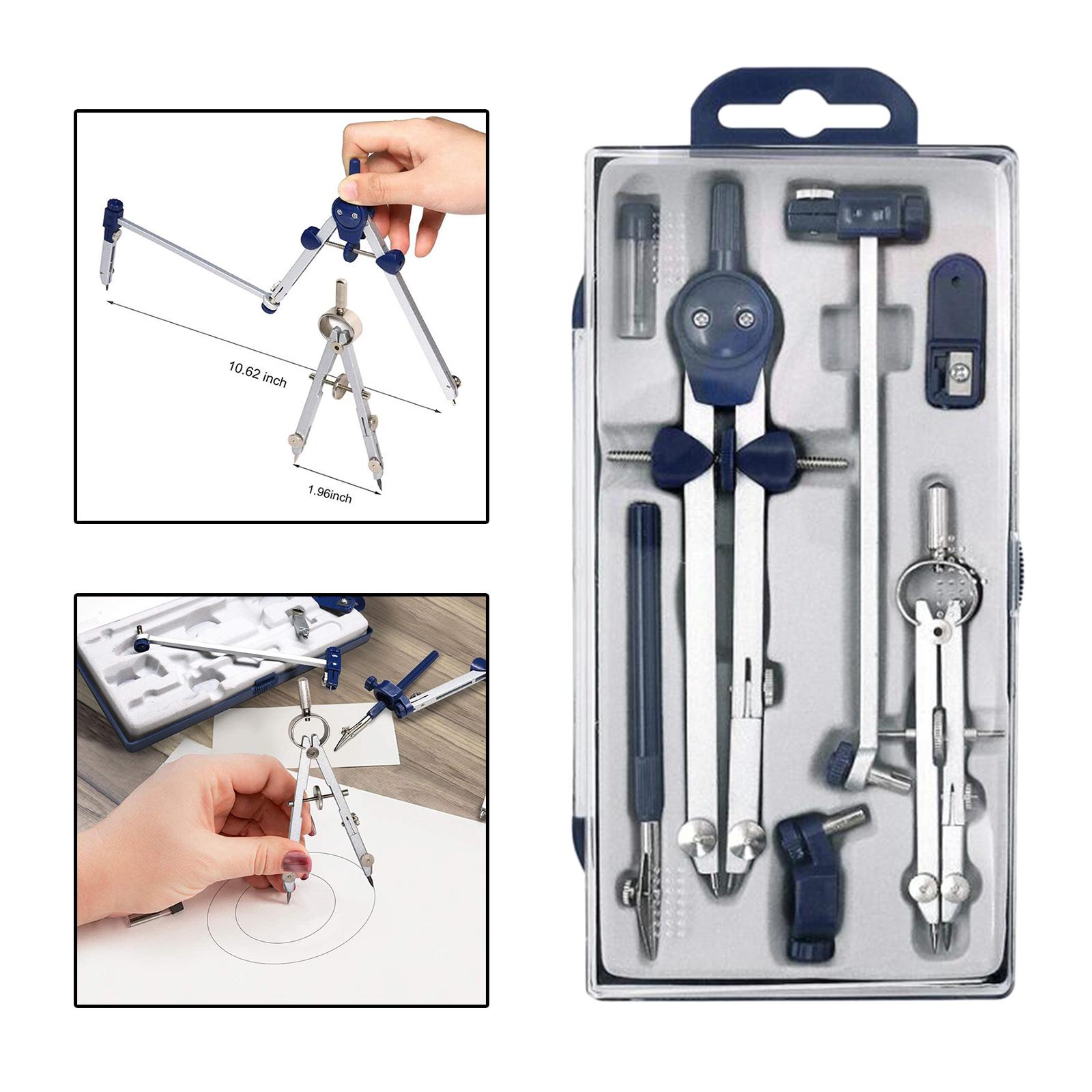 7Pcs 기하학 세트, 기하학 정밀 도구, 원형 그리기 - Compass Geometry Set 리뷰 및 가격