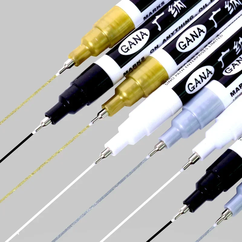 4 개/대 오일 기반 흰색 검정색 영구 페인트 마커 펜 - Whiteboard Marker Set 리뷰 및 가격