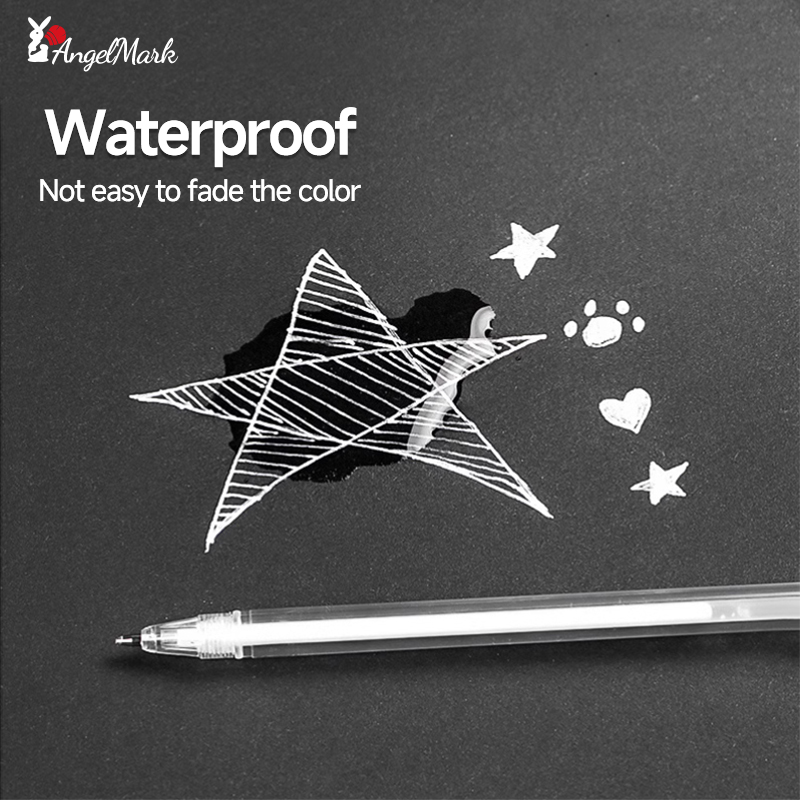 화이트 골드 실버 클래식 하이라이트 펜 샤이닝 리필 페 - Gel Ink Pen Set 리뷰 및 가격