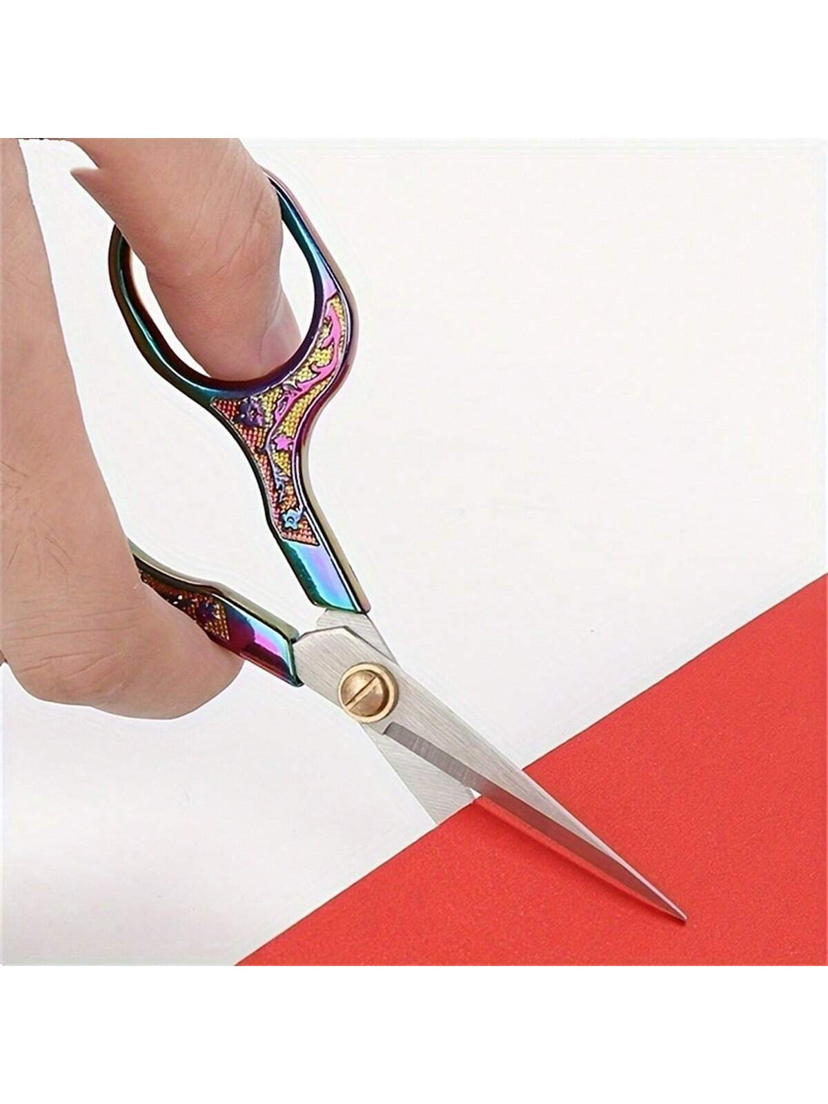다채로운 색상의 스테인리스 스틸 재봉 가위, 빈티지 레 - Scissors Stainless Craft 리뷰 및 가격