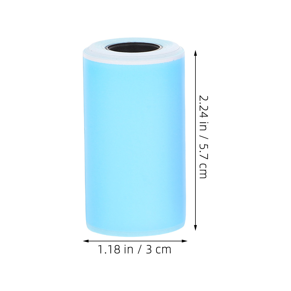 6 롤 미니 열전사 프린터 용지 휴대용 프린터 용 자체 - Sticker Label Roll 리뷰 및 가격