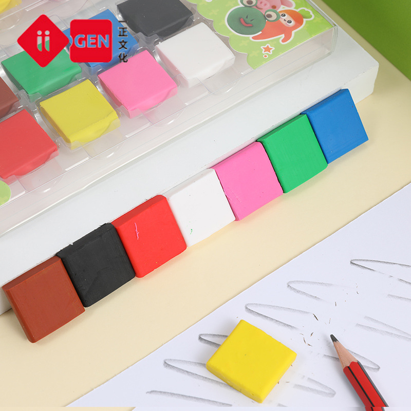 8 개/몫 학생을위한 고품질 사탕 색깔 반죽 지우개 퍼 - Rubber Eraser Kneaded 리뷰 및 가격