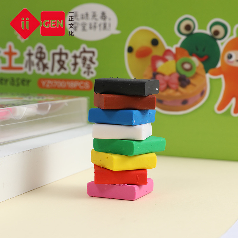 8 개/몫 학생을위한 고품질 사탕 색깔 반죽 지우개 퍼 - Rubber Eraser Kneaded 리뷰 및 가격