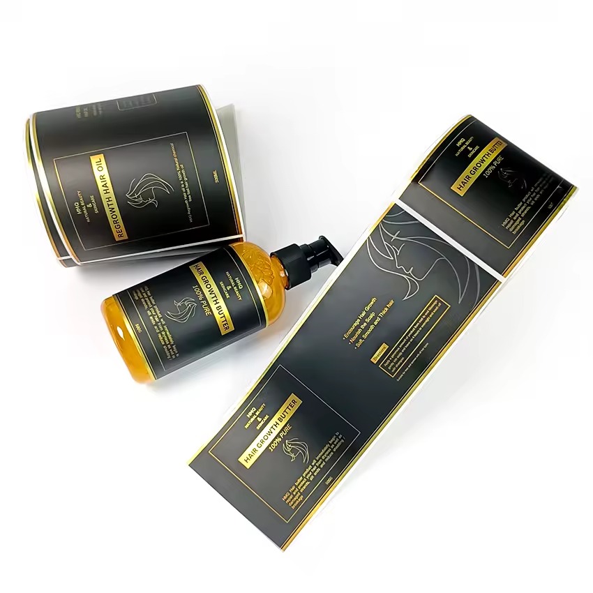 맞춤형 고급 금박 비닐 라벨｜맞춤형 자가 접착 롤 스티 - Sticker Label Roll 리뷰 및 가격
