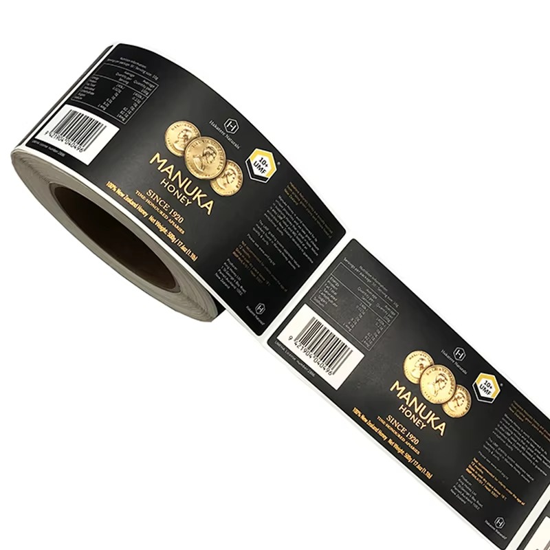 맞춤형 고급 금박 비닐 라벨｜맞춤형 자가 접착 롤 스티 - Sticker Label Roll 리뷰 및 가격
