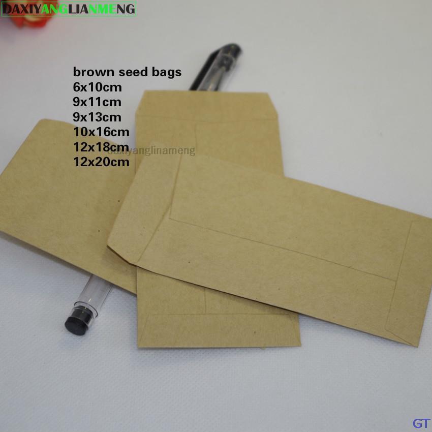 100pcs 6*10 10*16 9*1312*20cm  - Letter Envelope Kraft 리뷰 및 가격