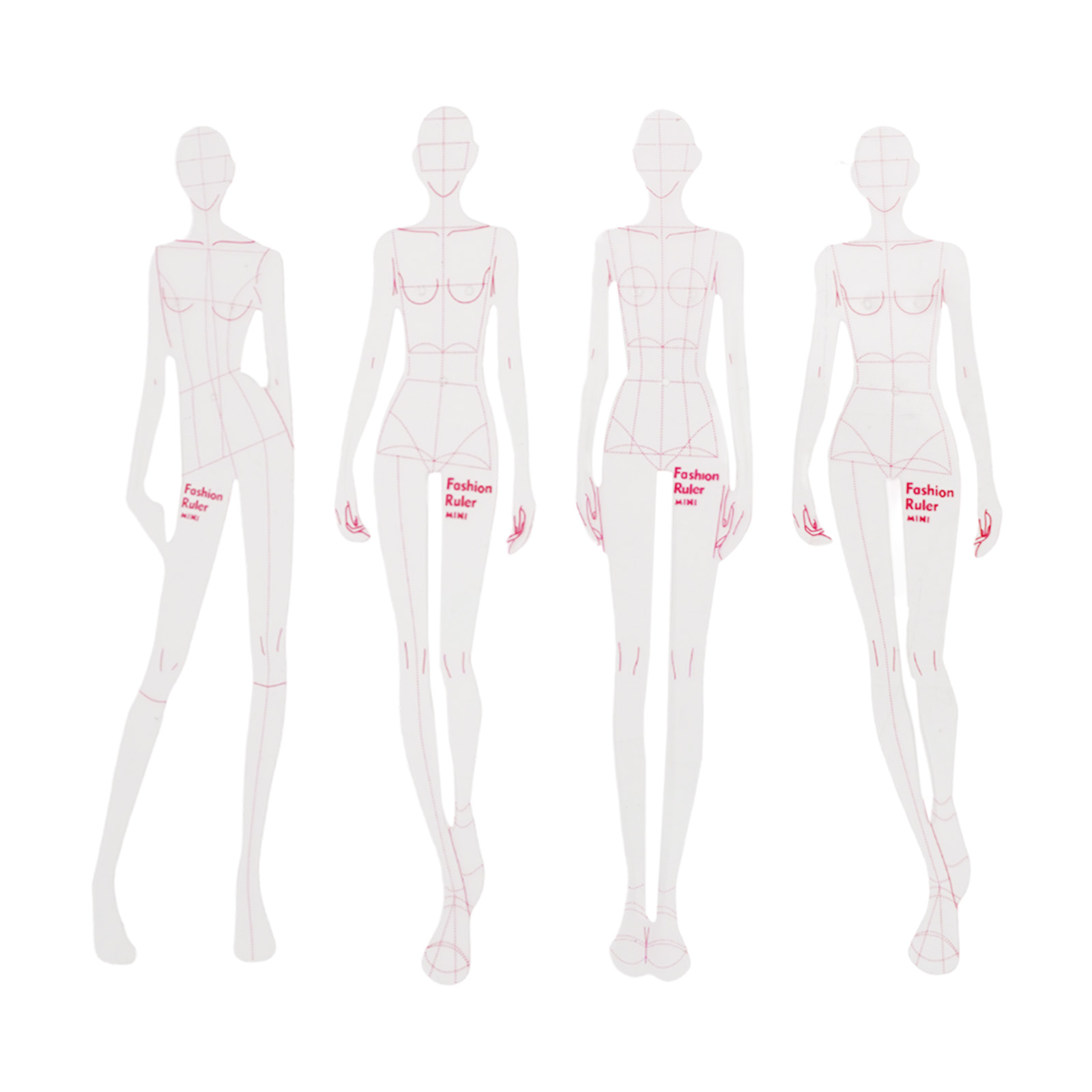 투명 플라스틱 패션 디자인 자 세트 (의류 일러스트레이 - Ruler Set Transparent 리뷰 및 가격