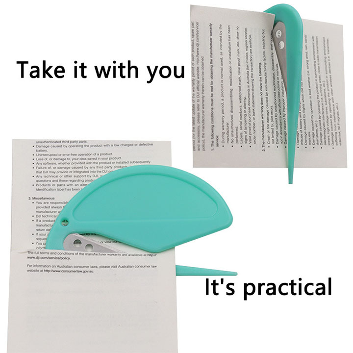 2Pcs 간단한 모양 다채로운 미니 편지 오프너 오프너 - Letter Envelope Kraft 리뷰 및 가격