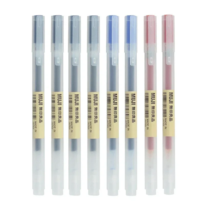 6/8 개/대 MUJIs 젤 펜 블랙/레드/블루 0.3 - Gel Ink Pen Set 리뷰 및 가격
