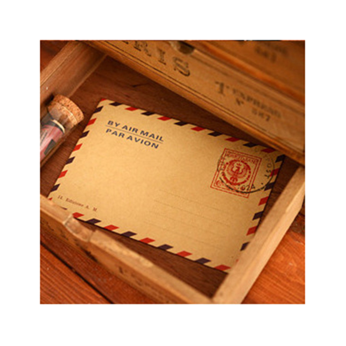 10Pcs 크래프트 종이 봉투 레트로 빈티지 편지 패턴 - Letter Envelope Kraft 리뷰 및 가격