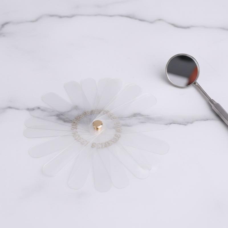 치간 법랑질 측정 도구 56종 세트, 0.1mm 투명  - Ruler Set Transparent 리뷰 및 가격