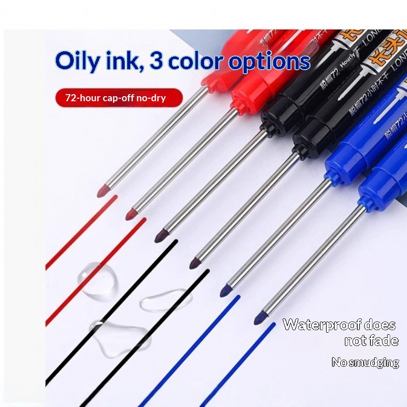 12/2개입 45mm 딥홀 마커 펜 롱 닙 헤드 목수용 - Whiteboard Marker Set 리뷰 및 가격