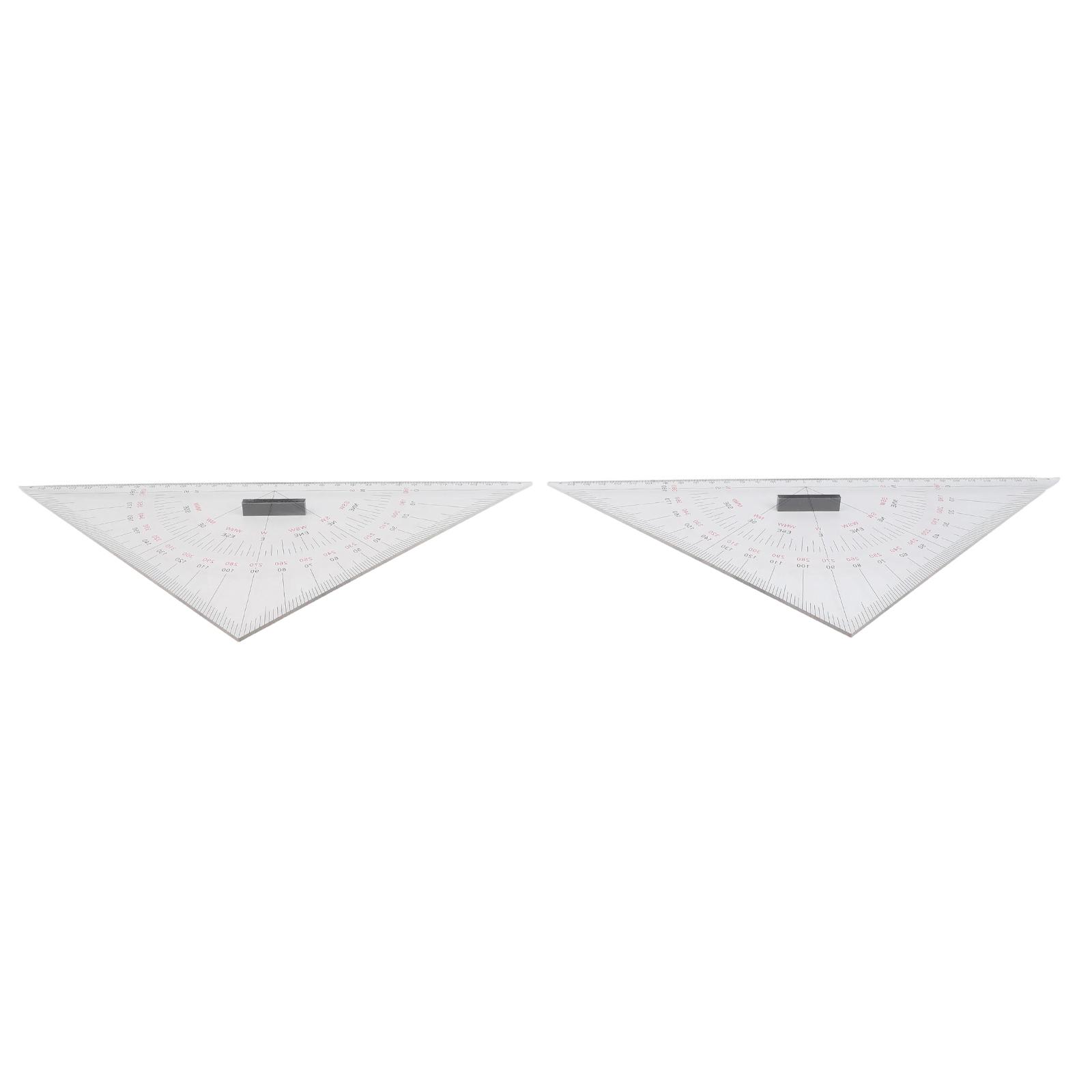 투명 30cm 해양용 삼각자, 각도기 세트 (보트, 요 - Ruler Set Transparent 리뷰 및 가격