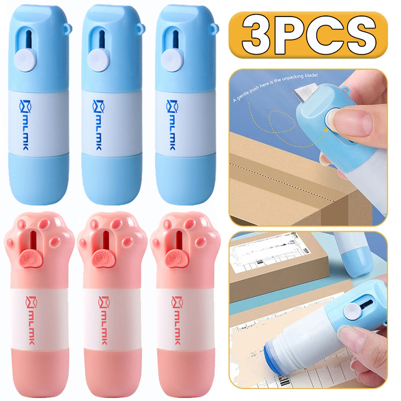 2 In 1 감열지 수정 유체(언박싱 나이프 포함) 감 - Correction Fluid White 리뷰 및 가격