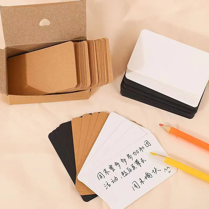 100pcs 크래프트 종이 빈 인사말 카드 엽서 및 봉 - Letter Envelope Kraft 리뷰 및 가격