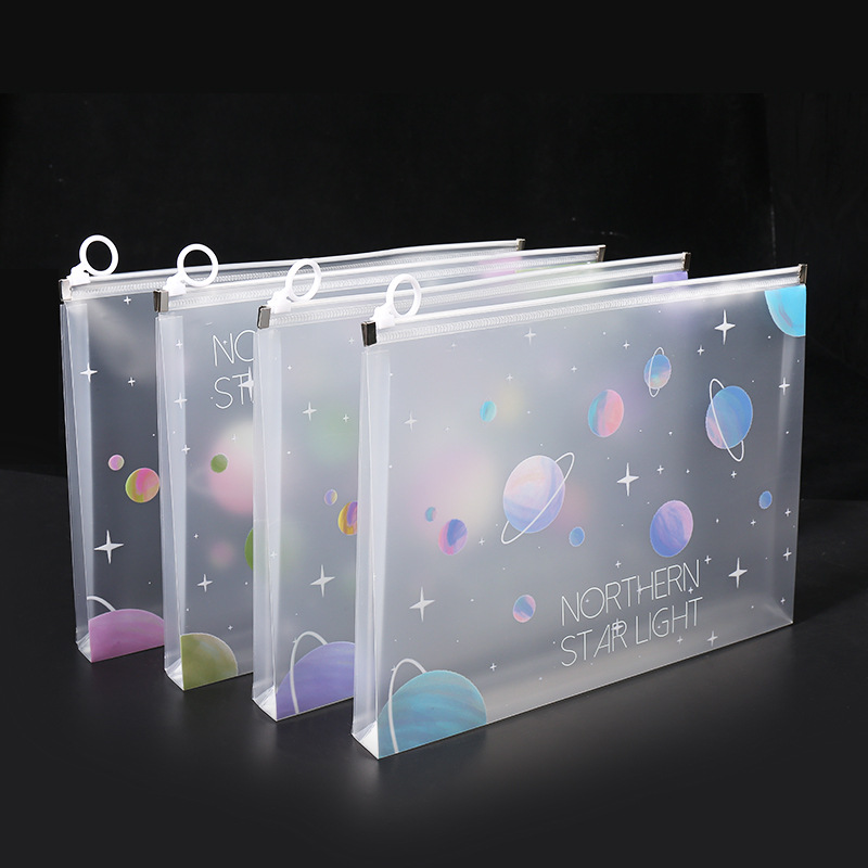 4/12pcs A4 공간 지퍼 폴더 파일 가방 파우치  - Is Stationery Office Supply 리뷰 및 가격