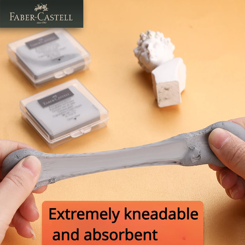 Faber-Castell 2pcs 드로잉 아트 교정용  - Rubber Eraser Kneaded 리뷰 및 가격