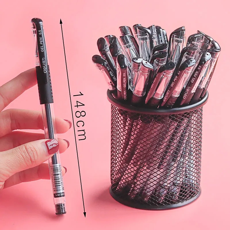 델리 0.5mm 검정 빨강 파랑 잉크 젤 펜 학생 시험 - Stationery Office And School Supply Stores 리뷰 및 가격